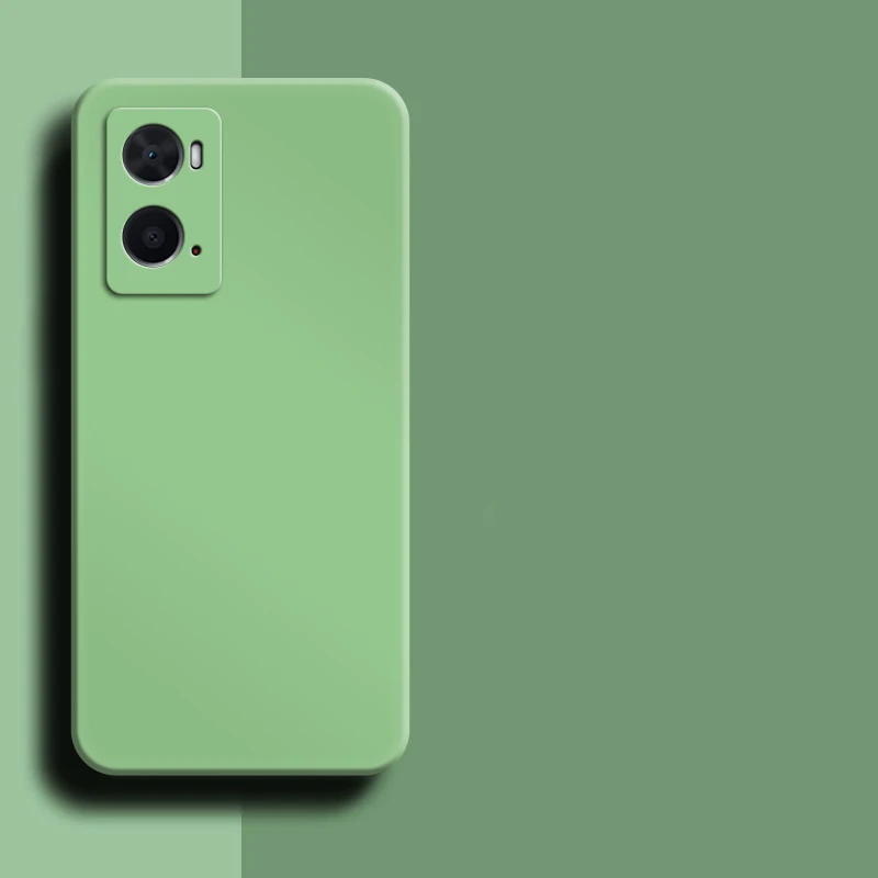 Чехол для OPPO A96 4G 6 59 дюйма оригинальный противоударный бампер из жидкого силикона