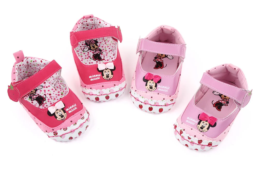 Disney's New Mickey Mouse Soft Sole Baby Casual Shoes Children's Toddler Shoes Baby Frist Walkers 0-1 Years Old Shoes