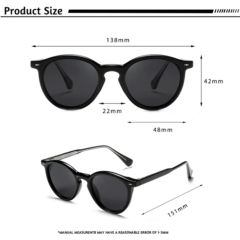 Модные поляризационные солнцезащитные очки Caterside для мужчин с защитой UV400