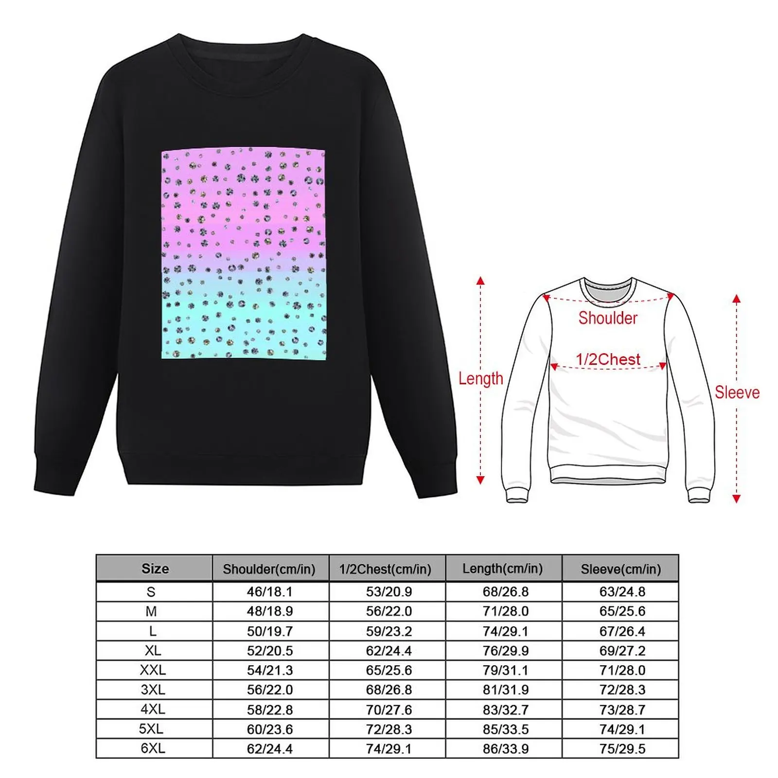 Печатный образ ромбовидного узора на розовом фоне с лазуровым градиентом