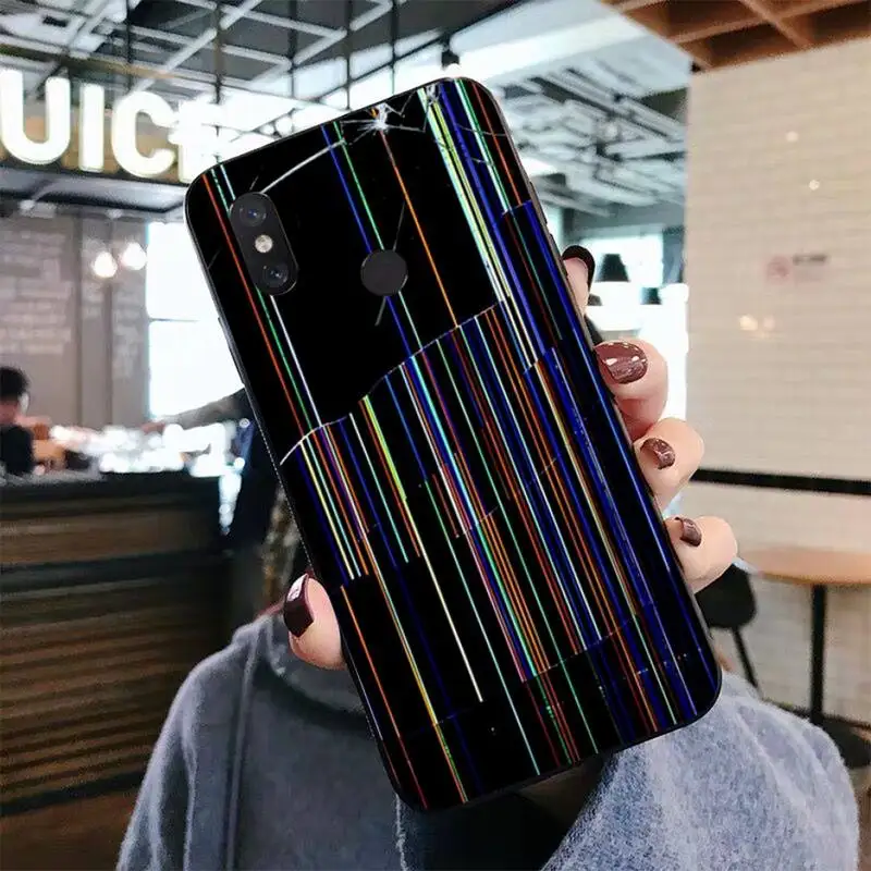 FHNBLJ чехол со сломанным стеклом для телефона Samsung S20 lite S21 S10 S9 plus Redmi Note8 9pro Huawei Y6 -