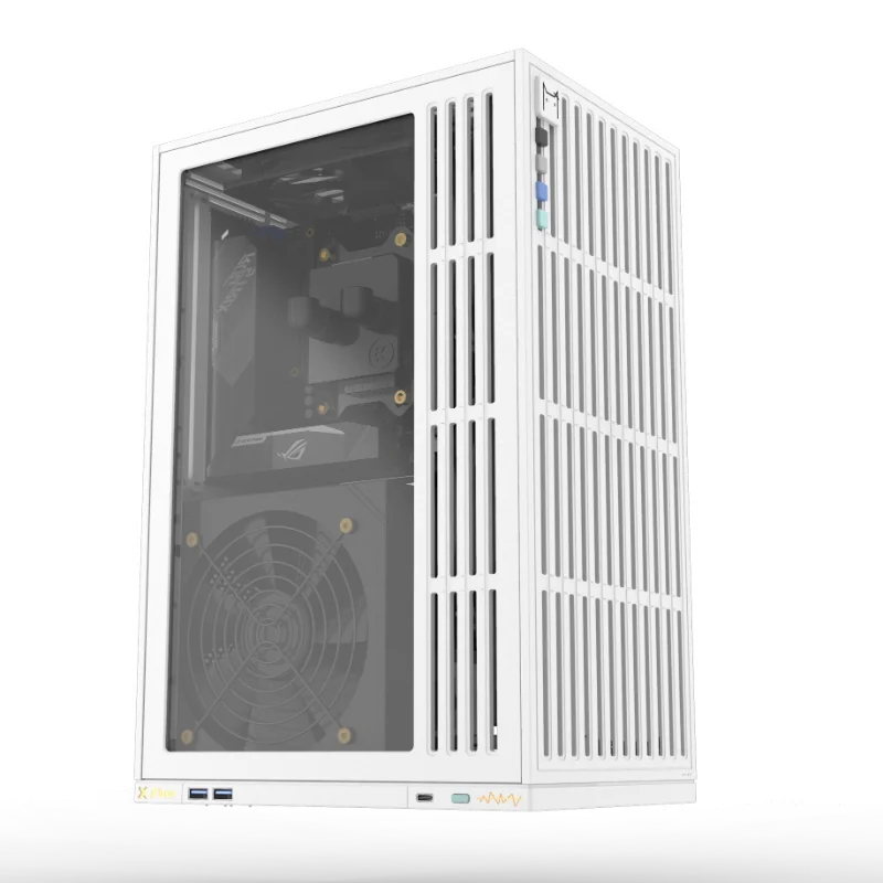 

[Abox One] All-aluminum Vertical Air Duct Vertical Chassis ITX Motherboard 280 Water-cooled Ssupd Chassis