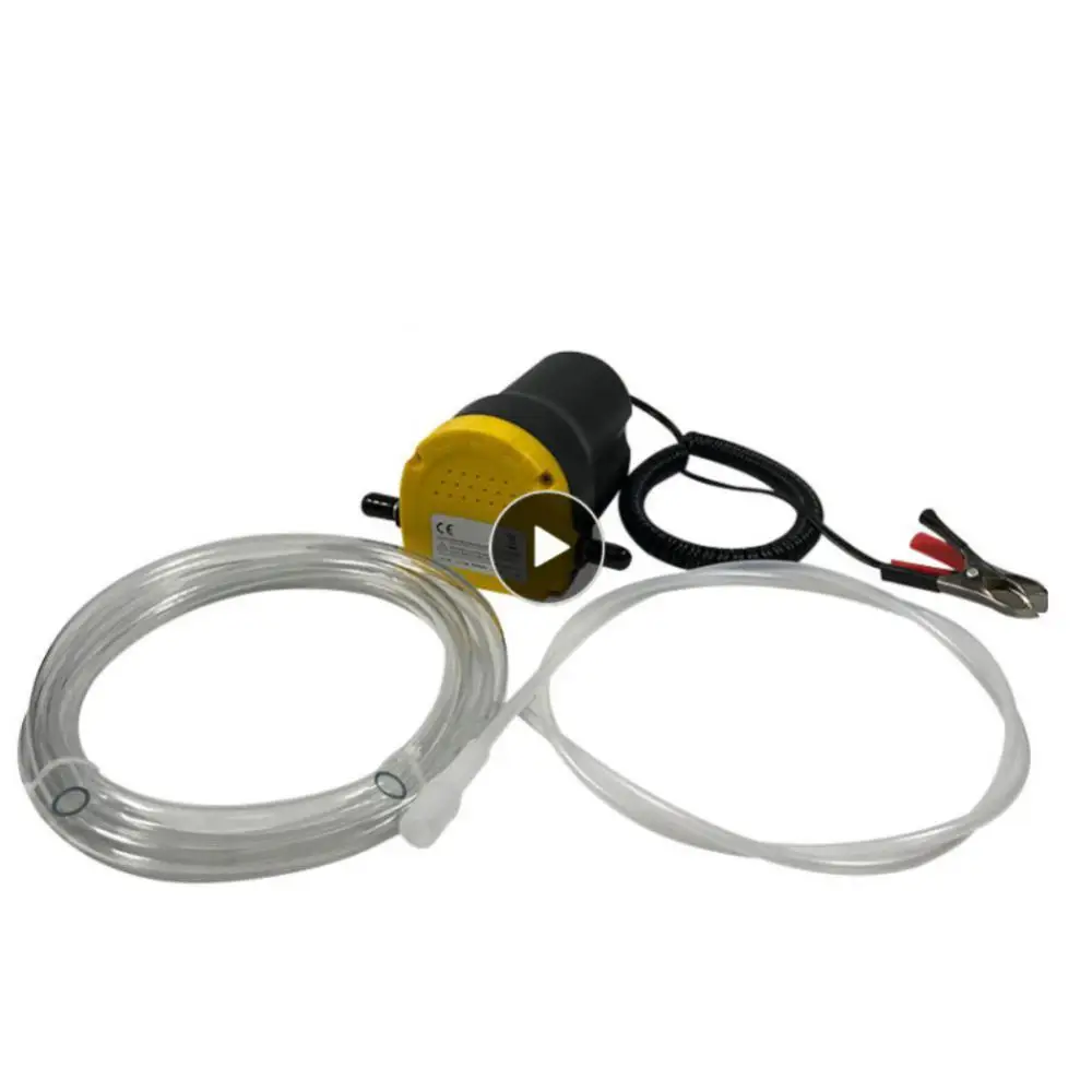 

12v24v Electric Self-priming Pump Portable Car Fuel Pump Practical Miniature Oil Pumping Pump Car Accessories