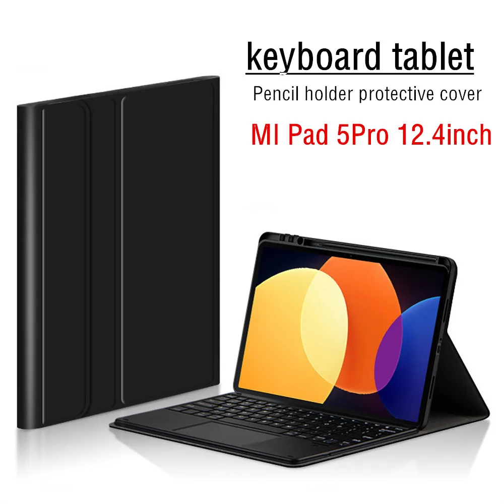 

Magnetic Keyboard Case for Tablet Xiaomi Pad 5 Pro 12.4 inch Keyboard Cover Funda for Mi Pad 5 Pro 12 4 Teclado Keyboard Case