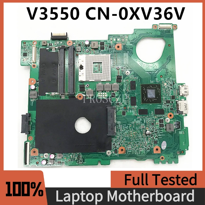 XV36V 0XV36V CN-0XV36V 216-0810005 NEW Mainboard For DELL 3550 V3550 Laptop Motherboard SLJ4N HM67 6630M DDR3 100%Full Tested OK