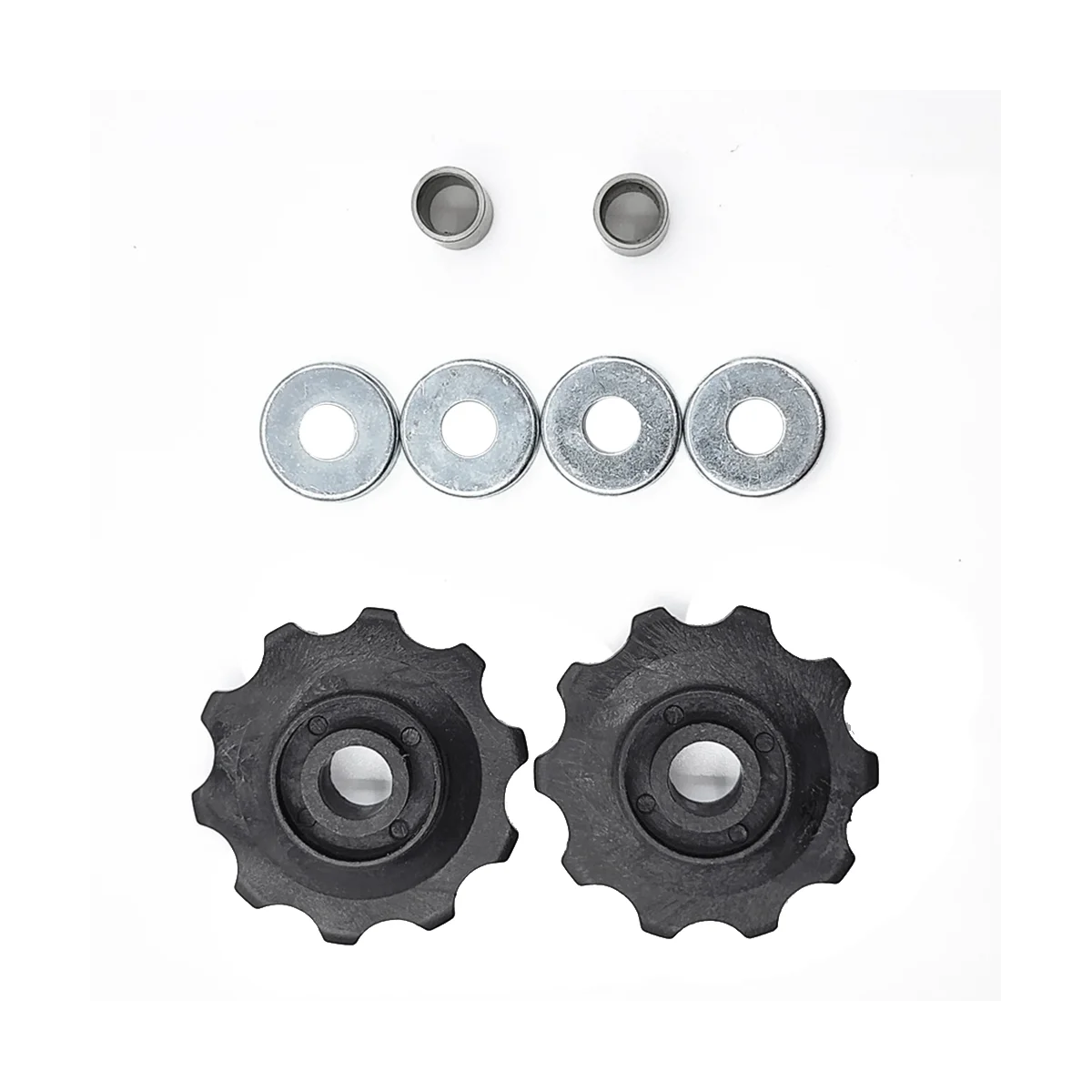 

6MM Pulley Rear Derailleur Conversion Kit Wheel Bolts for Vintage or