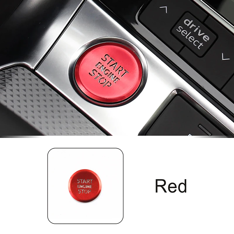 

Декоративная накладка на кнопку запуска двигателя для Audi A6 C8 2019-2022, алюминиевый сплав, аксессуары для интерьера автомобиля