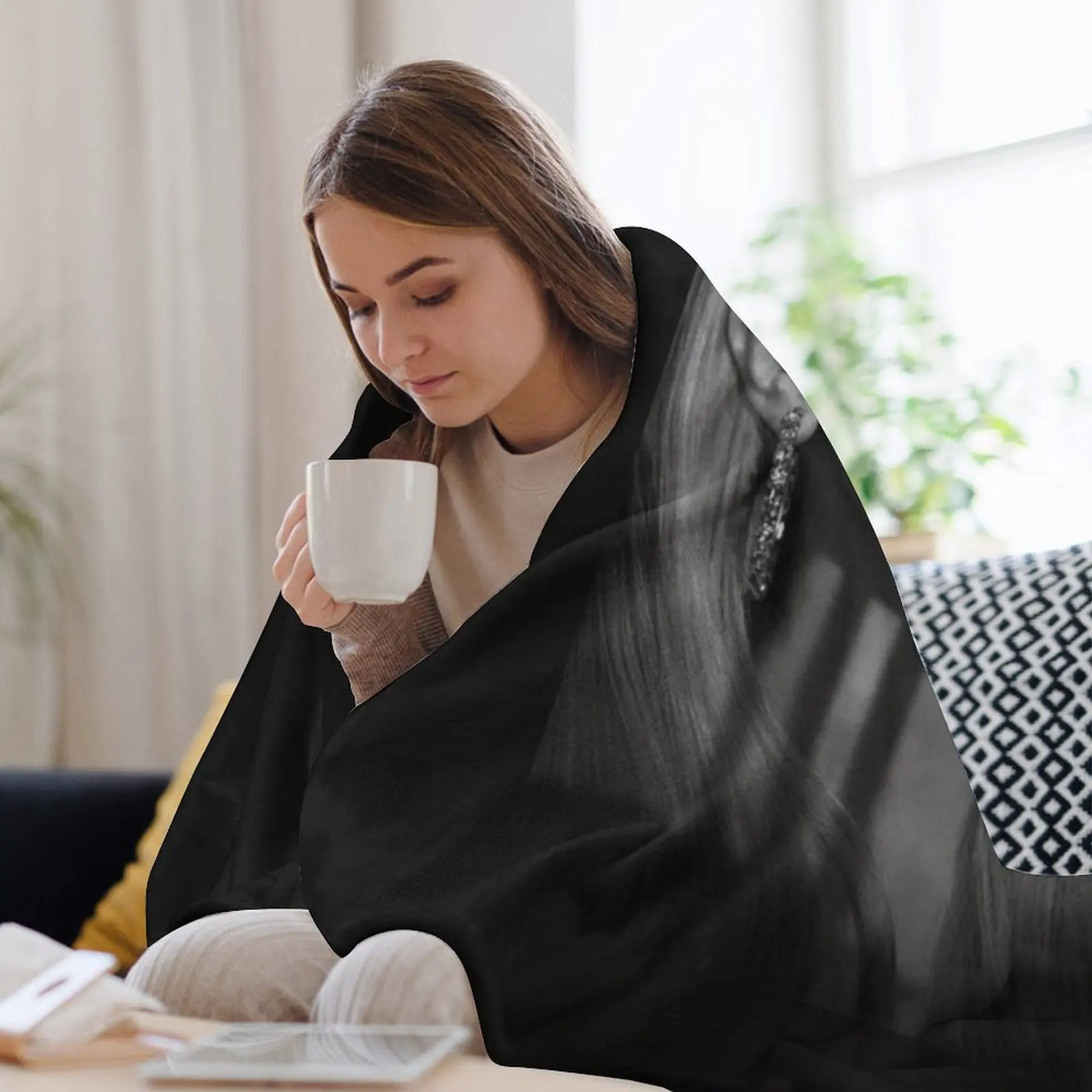 Классическое одеяло Shirin David Art лохматое декоративное для кроватей меховые одеяла