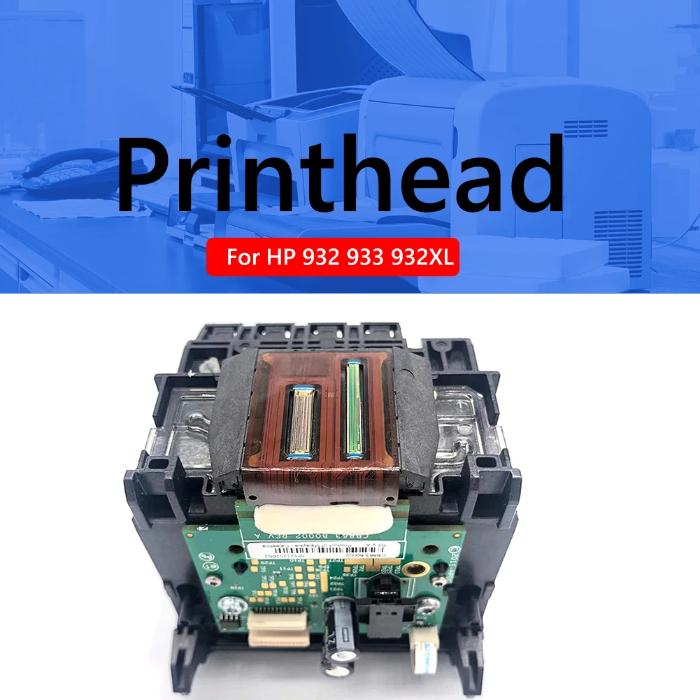 

New Inkjet Printer Printhead Black Print Head for HP 932 933 7510 6060e 6100 6100e 6600 6700 7110 7612 7600 7610 Accessories