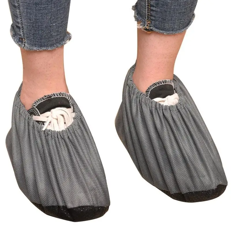 Thick Reusable Shoe Covers Unisex Non-slip Washable Keep Floor Carpet Cleaning Household Shoes Protector Cover Shoes Covers Hot