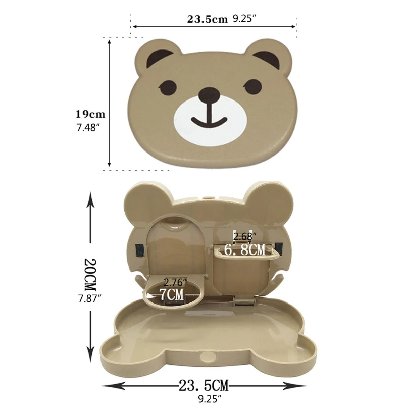 Складной автомобильный держатель для напитков настольная подставка с задним