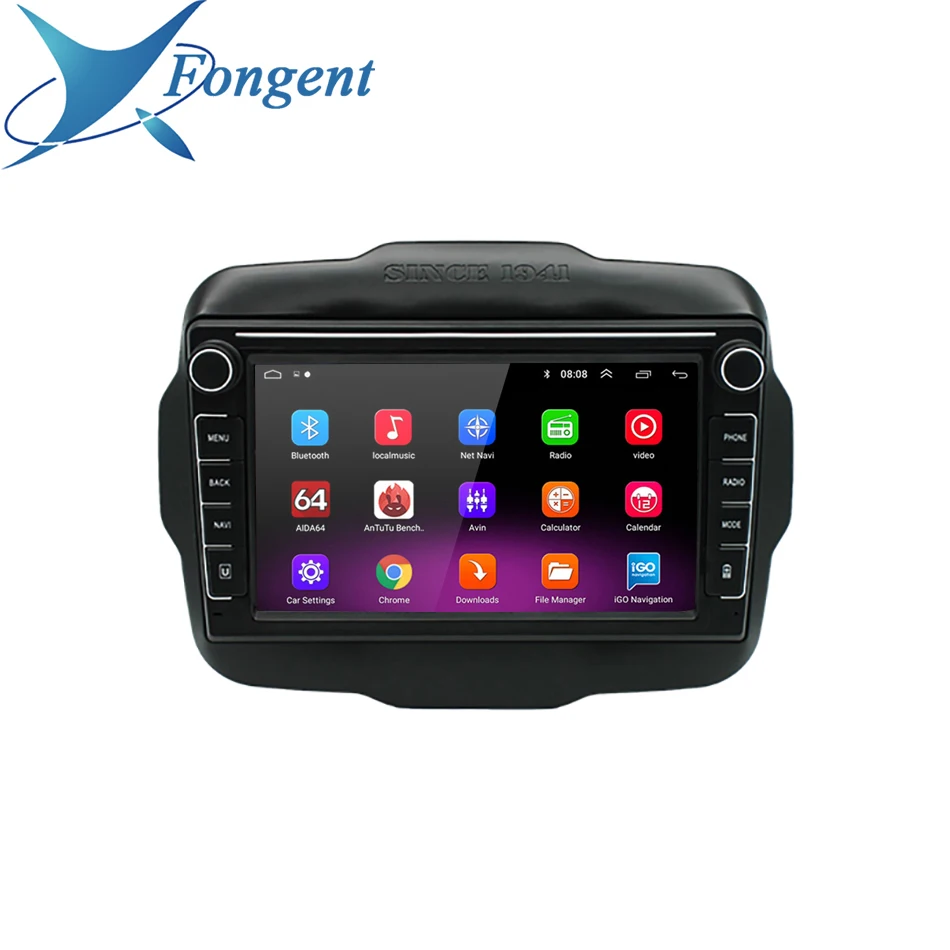 

Автомагнитола для Jeep Renegade, мультимедийный видеоплеер на android, с gps, Wi-Fi, для Jeep Renegade, типоразмер 2 din, 2016, 2017, 2018, 2019, 2020