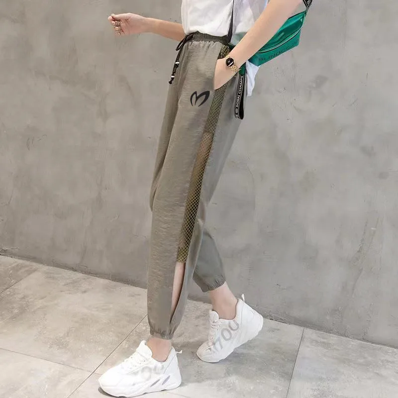 2023 Summer Women's Golf Cool and Breathable Pants