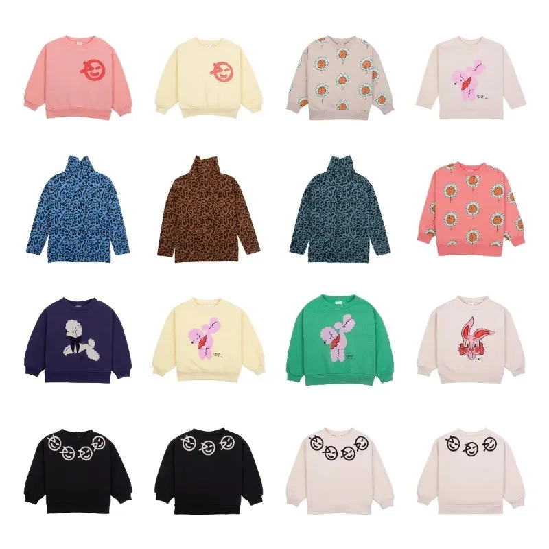 

EnkeliBB предварительная продажа 2023 AW Wyn Новые поступления Детская осенняя одежда Свитшот мультяшный модный дизайнерский детский топ качественные товары