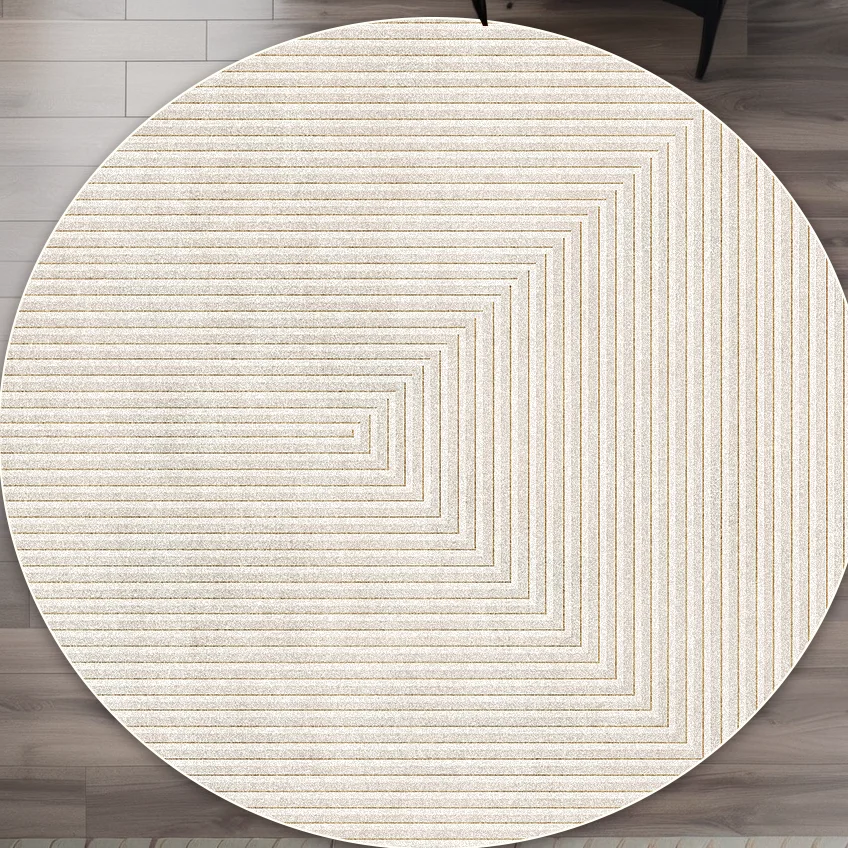 

Круглый бархатный ковёр