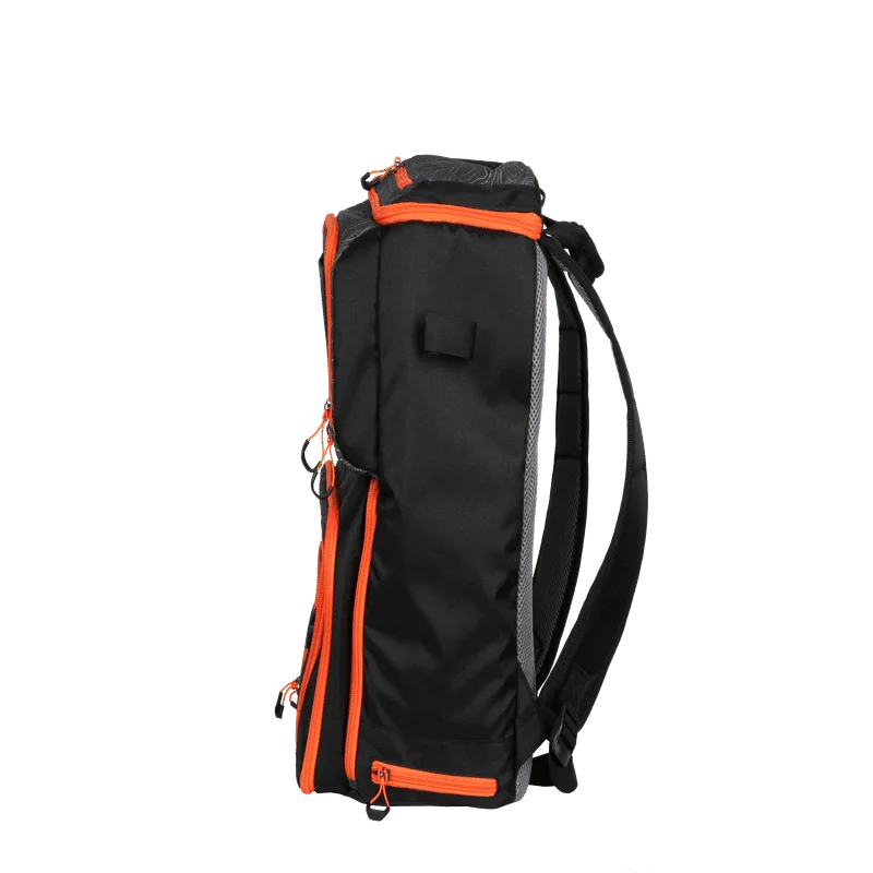 Ozark Trail Elite Fishing Tackle Backpack with Bait Cooler, Black