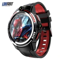 lokmat dual camera smart watch heart rate dial call for smartwatch android gps