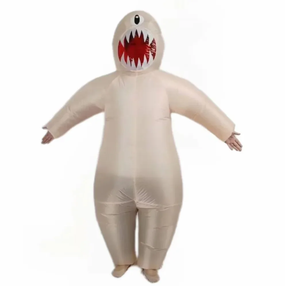 Новый одноглазный надувной костюм на Хэллоуин для взрослых привидение