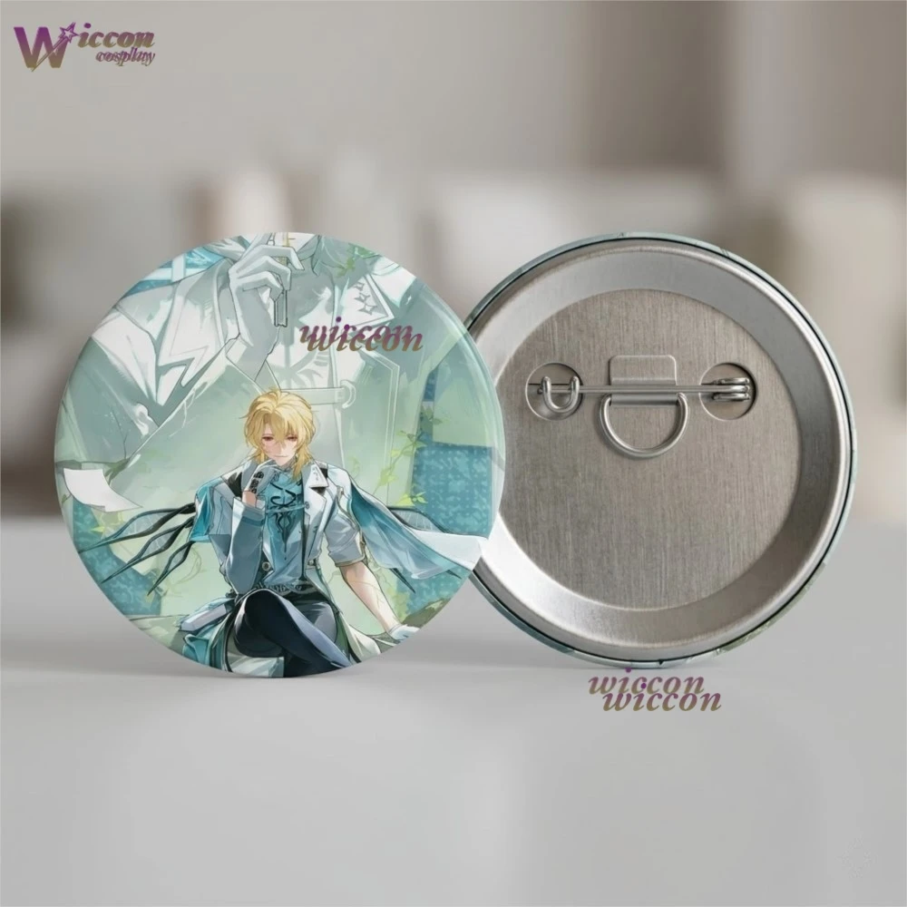 Костюм для косплея Game Wuthering Waves WuWa LUUK HCRSSCN: парик, значок, наряд для карнавала, Хэллоуина, аниме, ролевых игр, униформа (art.: 3920da7baebd6) - 3920da7baebd6