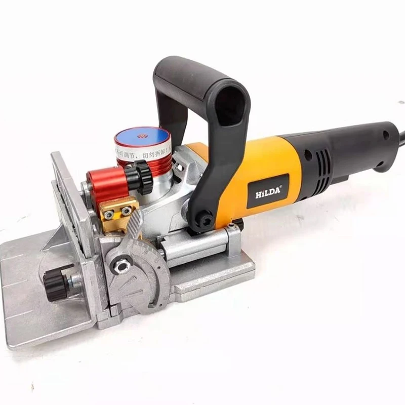 

Woodworking Slotting Machine Invisible Parts Slotting Machine Angle Adjustable Non-hole Splicing Slotting Machine 750W