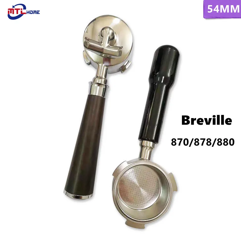 54mm Double Spout  Mouths Coffee Portafilter Filter Holder f