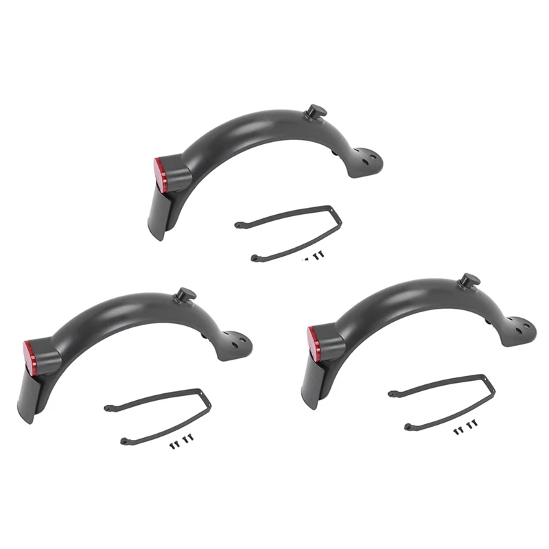 

3 шт., крыло + кронштейн + задний фонарь + рамка номерного знака для электроскутера Xiaomi M365 PRO 2