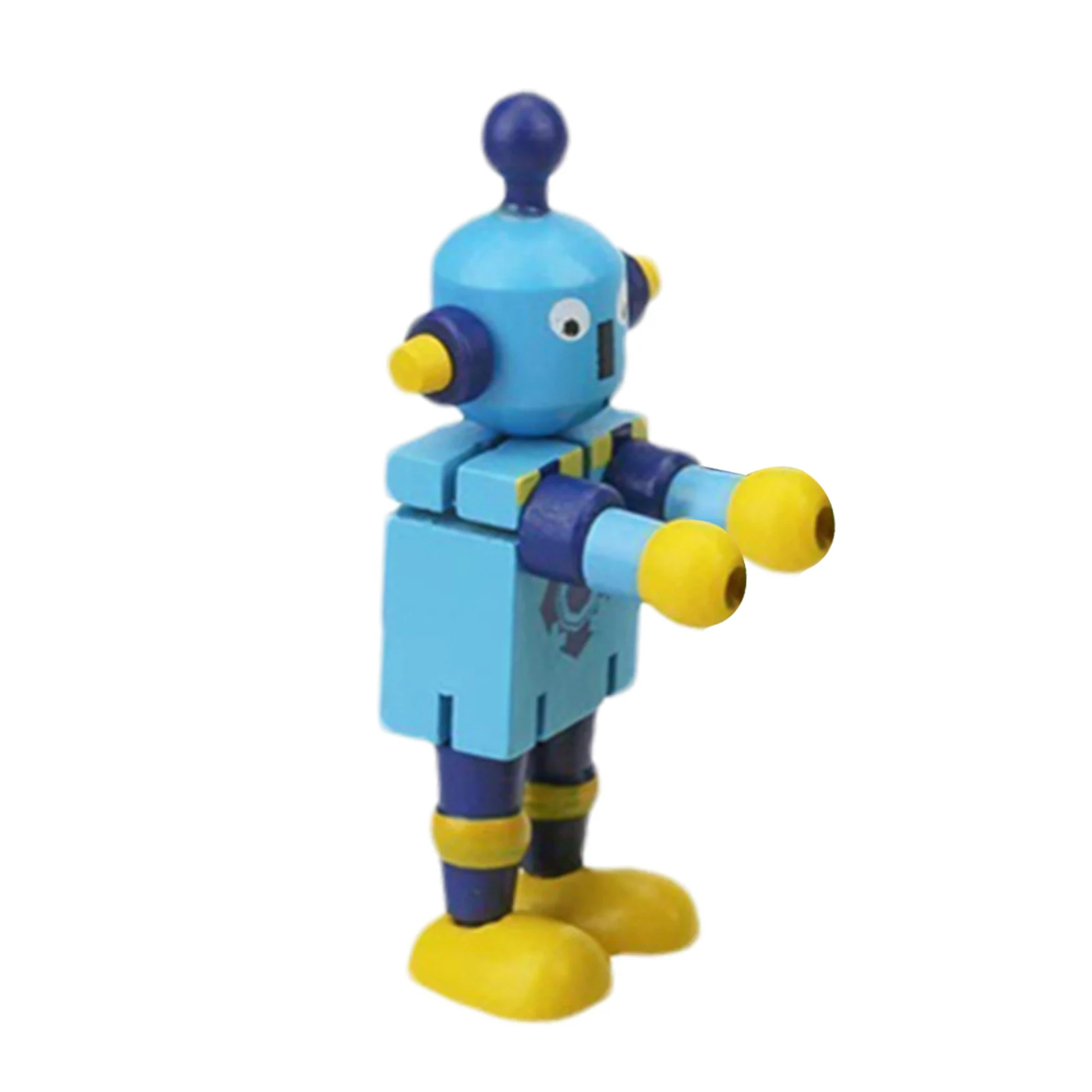 

Деревянная Гибкая кукла-робот, игрушки для путешествий, деревянная кукла-робот, деревянная игрушка-робот для строительства, кукла для детей...