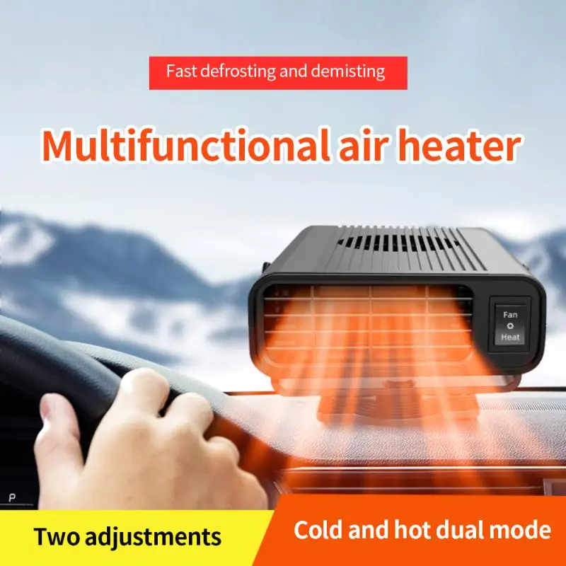 

Car Heater 12v Auto Heater Defroster Demister Heater ABS Material Heating Cooling Fan For Cars Trucks Car Electrical Appliances