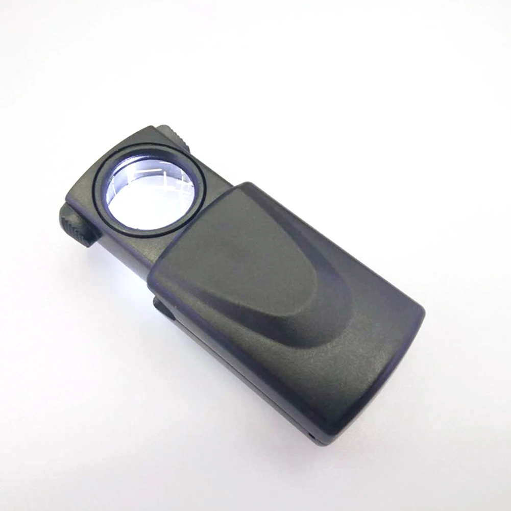 

30X Jewelers Loupe Mini LED HD Magnifying Glass Portable HD Handheld Reading Map Newspaper Magnifier for Jewelry Magnifier