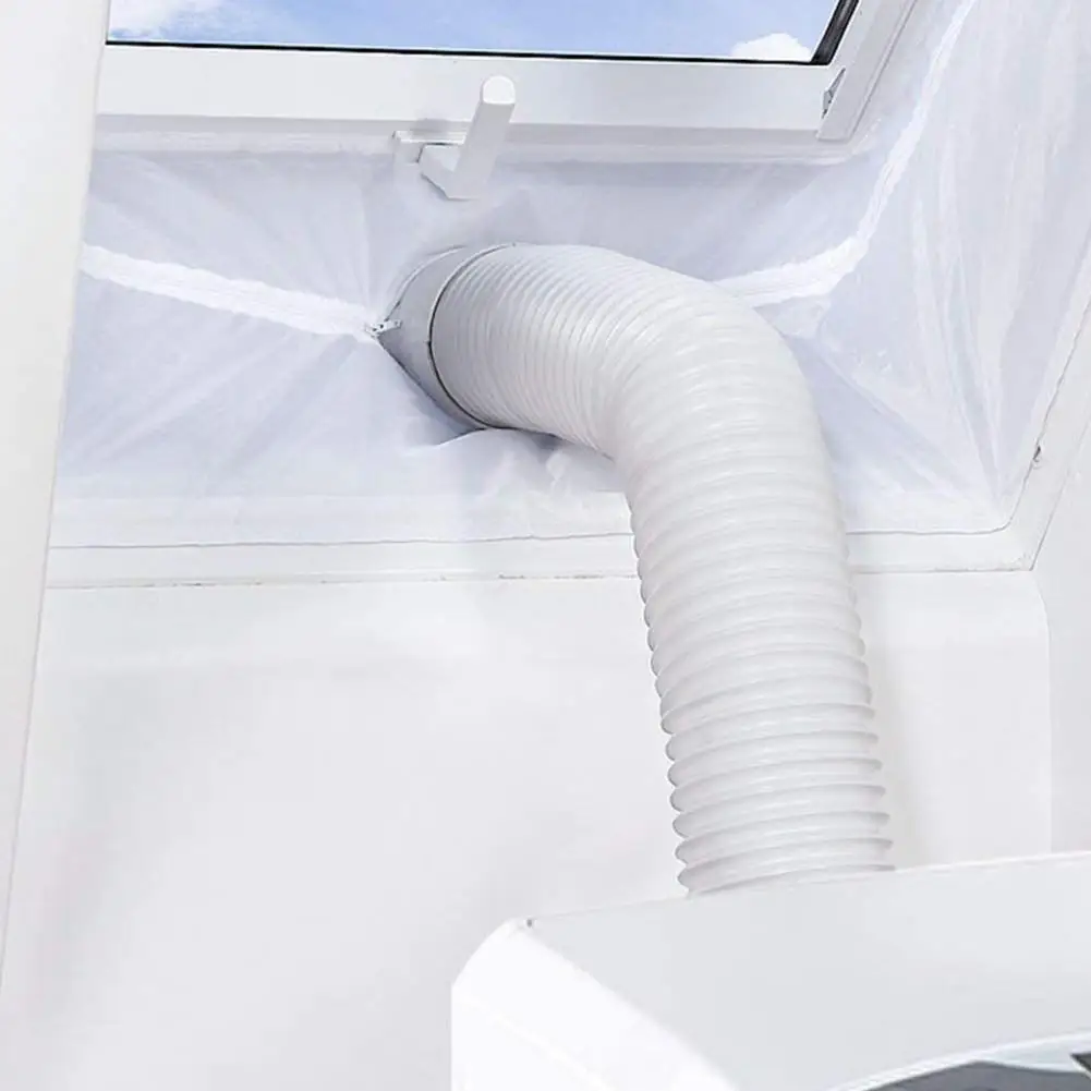 

1 Set Window Seal Cloth Universal Effective Non Woven Fabric Ergonomic Design Utility Air Conditioner Window Seal Household