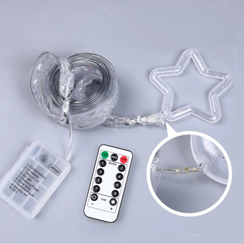 

13.12 футов водонепроницаемая декоративная светодиодсветодиодный лента для елки Рождественский свет теплый белый пульт дистанционного упра...