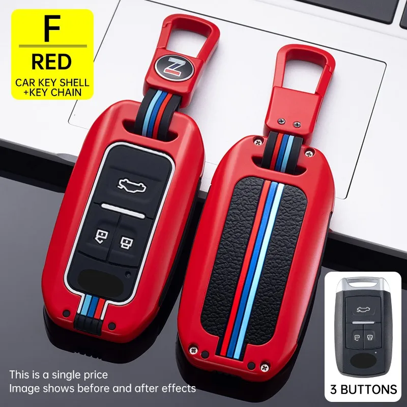 

Car Key Cover For Chery Tiggo 8 7 5X 2019 2020 Smart Keyless Remote Fob Protect Case Keychain Car-Styling Holder Accessories