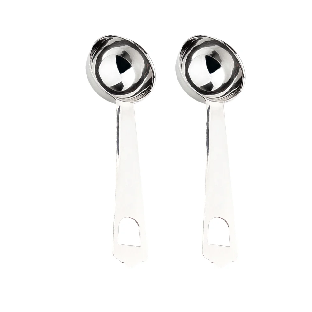 

2pc Fruit Scoop Metal Measuring Spoon Coffee Measure Spoon Coffee Measuring Spoon Scoop Stainless Steel Measuring Spoons