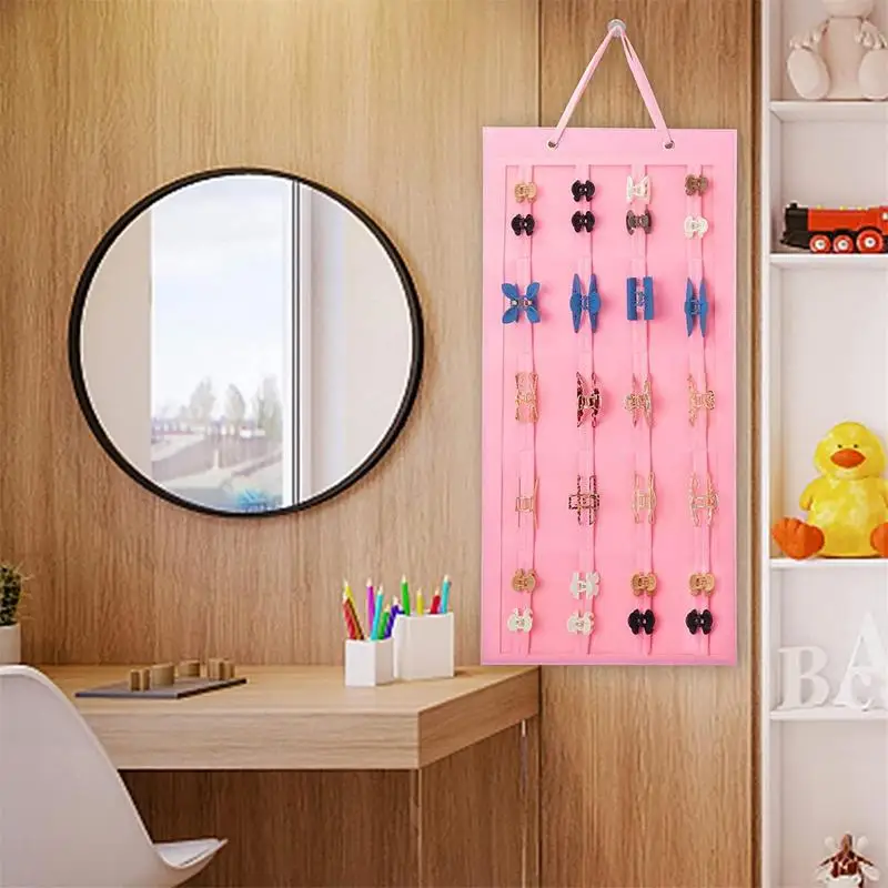 

Wall Mounted Hair Clip Organizer Storage Claw Clip Organizer Hair Claw Stand Display Holder Hanging Hair Clip Holder For Women
