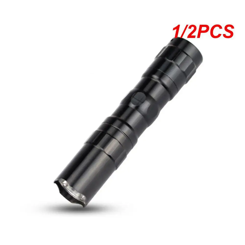 

Миниатюрный светодиодный фонарик, водонепроницаемый Ультраяркий, на батарейках AA, мощный Led светильник для охоты, кемпинга, рыбалки, 1/2 шт.