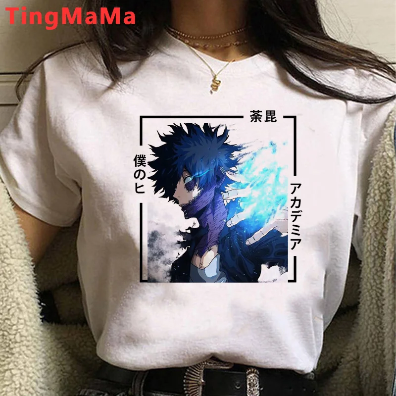 

Моя геройская Академия Bakugou женская футболка мужская стандартная японская Повседневная kawaii футболка Графические футболки для женщин