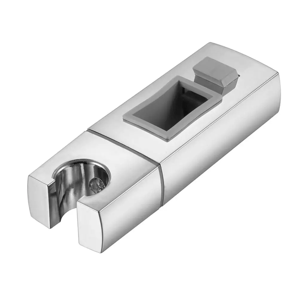 

Сменный кронштейн для ручного душа, квадратный регулируемый кронштейн для ручного душа, ручной распылитель, держатель для скользящей штанги, хромированный