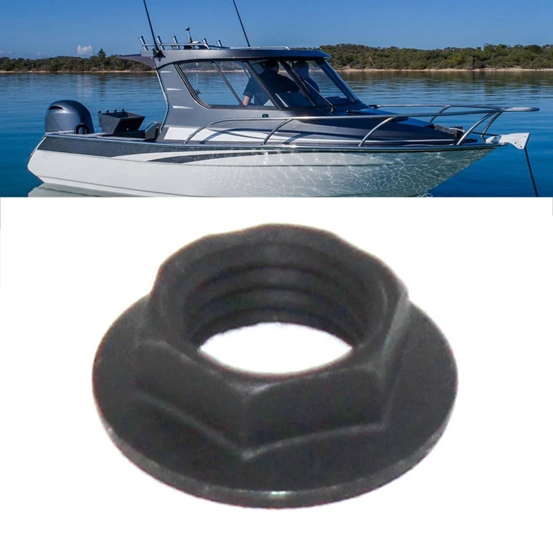 Штифтовая гайка черного металла для подвесного мотора Yamaha 2-тактный двигатель 20