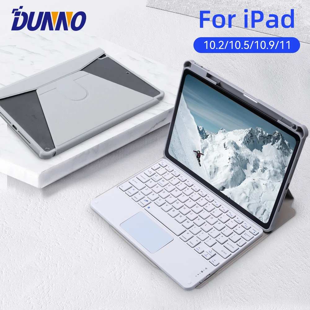 Touchpad Keyboard Case For iPad 10th Generation For iPad Pro