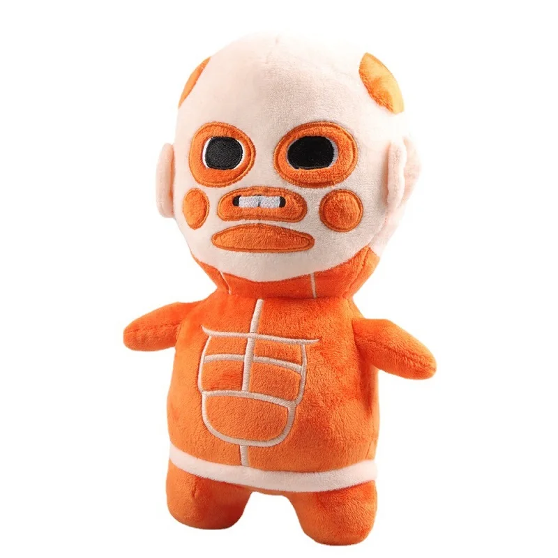 

28CM Q verstion Stuffed Anime Attack On Titan Plush Doll Levi Ackerman Eren Yeager Mikasa Kawaii Children Gift Toy Free shipping
