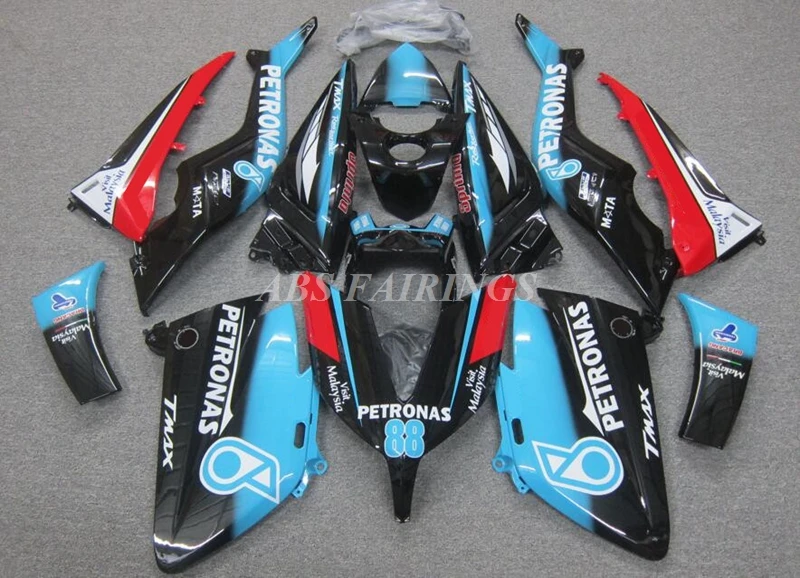 

New ABS Fairings Kits Fit For YAMAHA T-max 530 2015 2016 tmax 15 16 Bodywork Set Custom Cool Blue Red