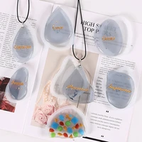 1pcs pendant silicone epoxy resin mold diy necklace keychain jewelry craft gift making tools 2022 new