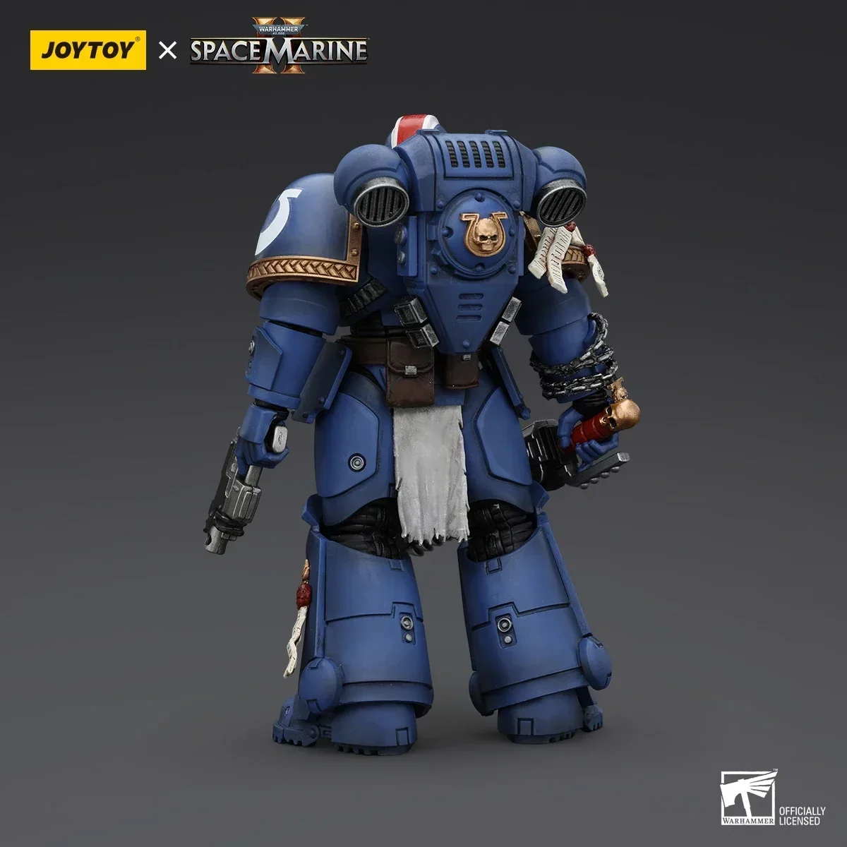 JOYTOY Warhammer 40K Фигурка Аниме Uitramarines Lieutenant Titus Gadriel Brother Chairon Joint Подвижная фигурка