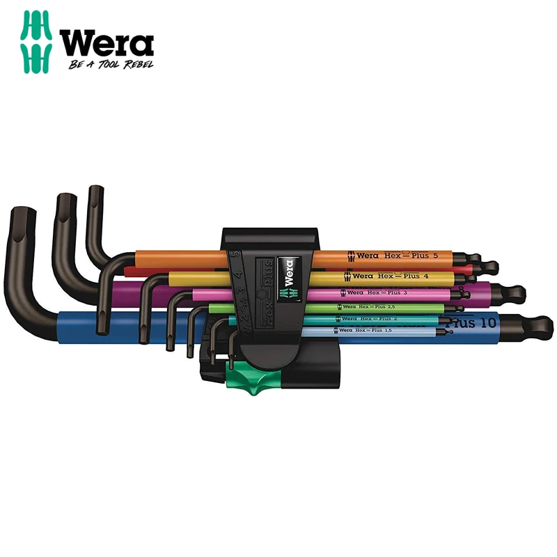 

Набор шестигранных ключей Wera 950 SPKL/9 SM N SB
