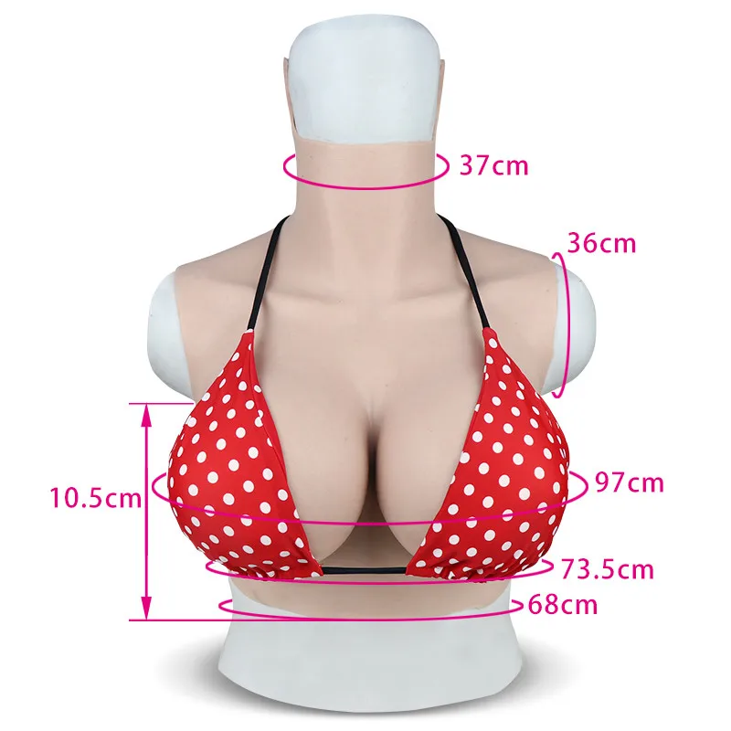 

Breasts Silicone Large Breast Fake Boobs G Cup for Transgender Shemale Pechos Crossdresser Forms Drag Queen Cosplay Men To Women