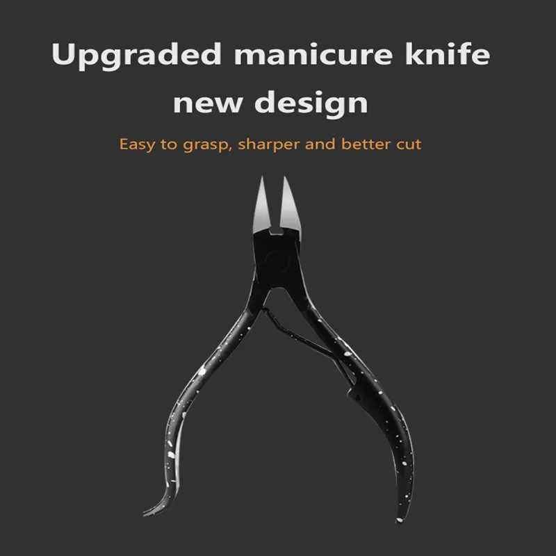 

Dead Skin Cuticle Nippers Tainless Steel Nail Cutter Professional Ingrown Paronychia Clipper Pedicure Trim Eagle Beak Pliers