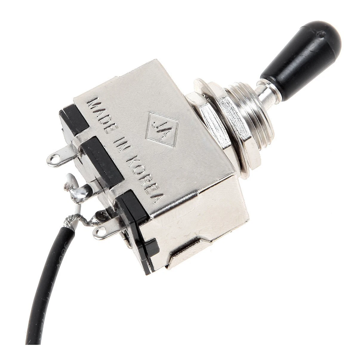 Гитарная модель два звукоснимателя 500K Pots трехходовой переключатель серебристый