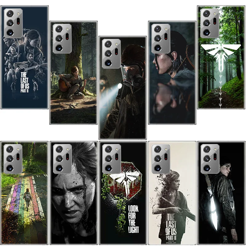 

Game Last of Us Phone Case For Samsung S23 S22 Ultra S21 Plus Galaxy S20 FE S10 Lite S10E S9 S8 S7 S6 Edge Cover Capa Soft TPU F