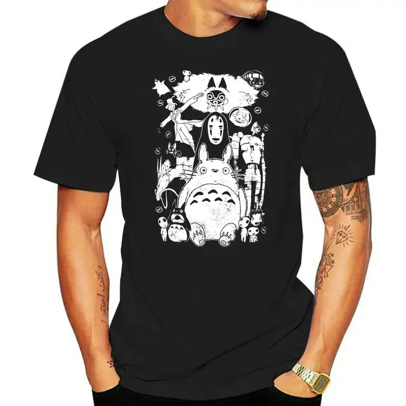 

Женская футболка из аниме «Тоторо» Mononoke Miyazaki