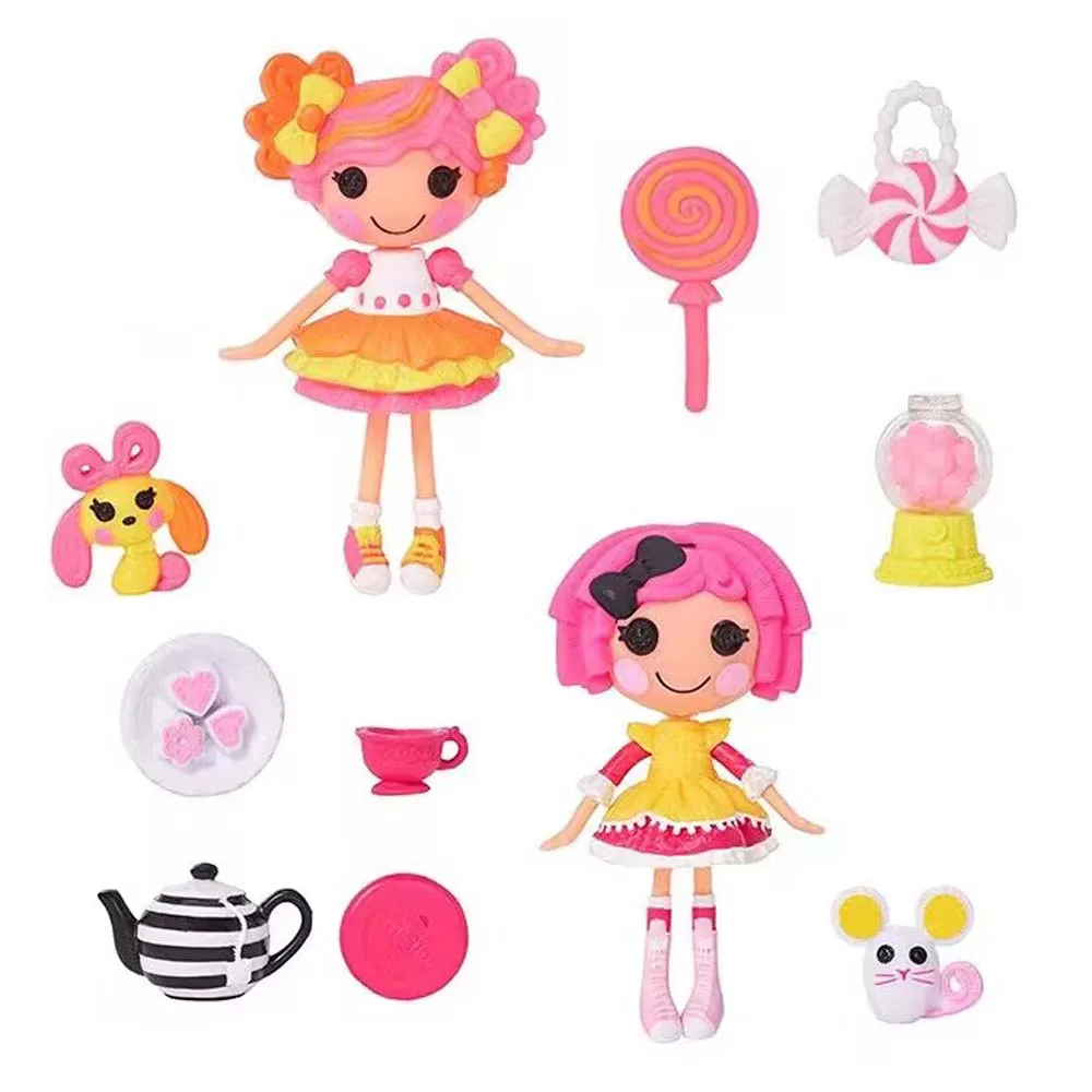Фото Lalaloopsy Mini Sweets Fair 2 Набор кукол с аксессуарами Фигурка Игрушка 8 см Детские подарки для девочек №1